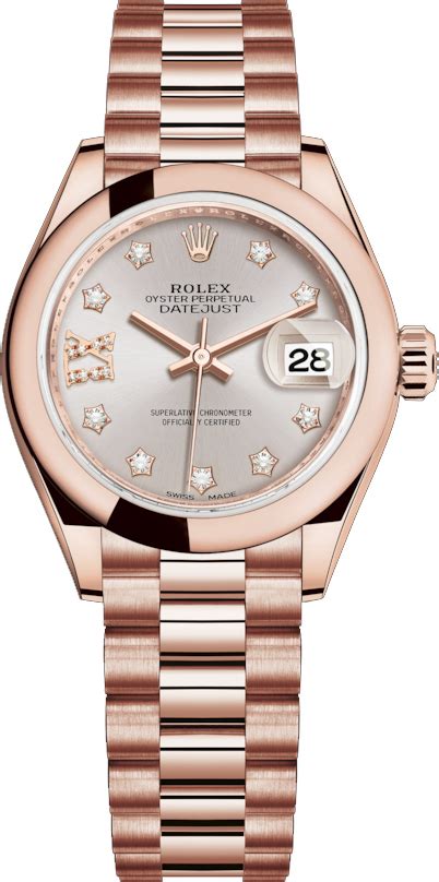 rose gold women's rolex